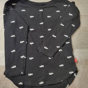 EUC Girls Black Nike Long Sleeve Tee Size 6X